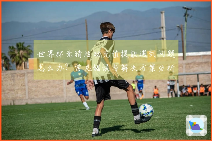 世界杯竞猜活动充值提款遇到问题怎么办？常见错误与解决方案分析